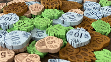 Cargar imagen en el visor de la galería, Honey Buzz Wooden Coins Monedas de Madera