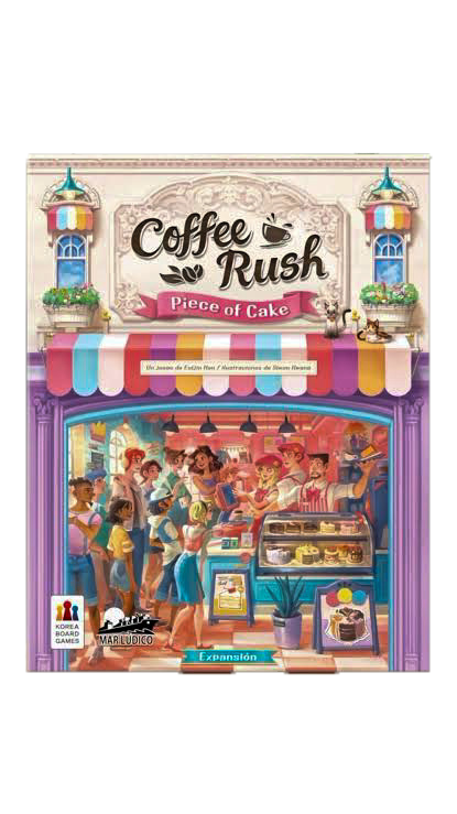 Coffee Rush Piece Of Cake Expansión PREVENTA micas gratis