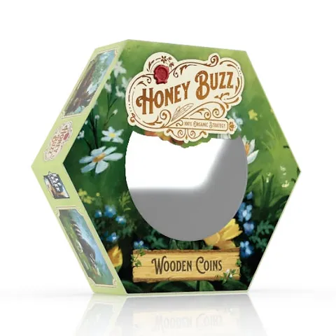 Honey Buzz Wooden Coins Monedas de Madera