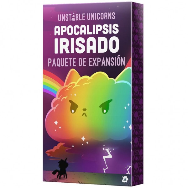 Asmodee Unstable Unicorns Apocalipsis Irisado Paquete de Expansión